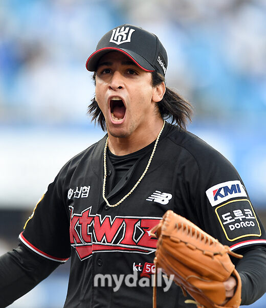 2021년 1위 결정전 당시 윌리엄 쿠에바스./마이데일리