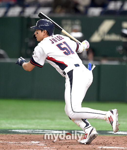 한국 야구 대표팀 이정후./마이데일리
