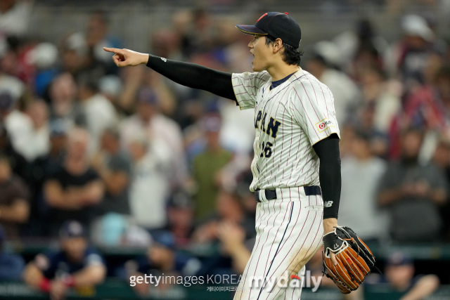 2023 월드베이스볼클래식(WBC) 일본 대표팀 시절 오타니 쇼헤이./게티이미지코리아