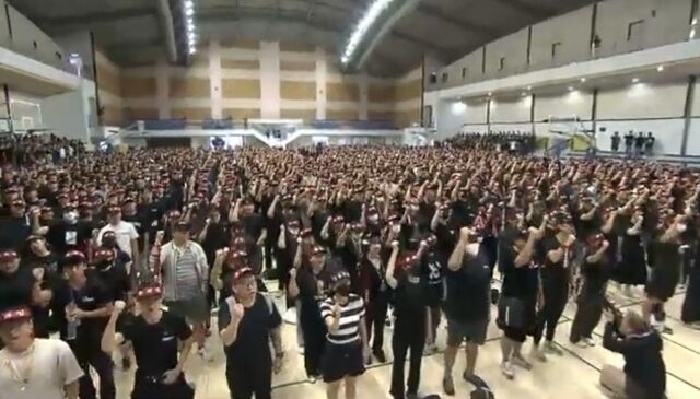 전국삼성전자노동조합 조합원들이 총파업 승리 궐기대회를 진행했다. /전삼노