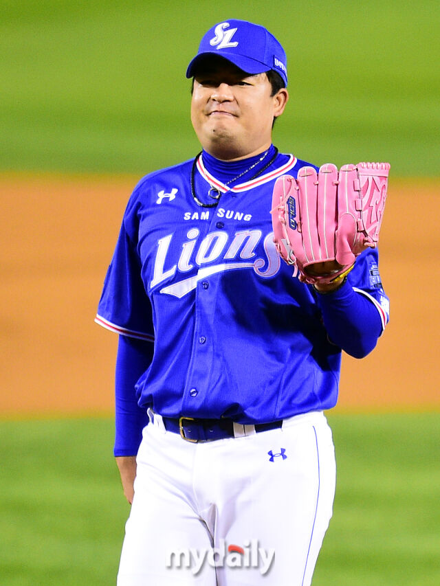 삼성 라이온즈 시절의 심창민./마이데일리