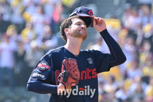 롯데 자이언츠 시절 찰리 반즈./마이데일리