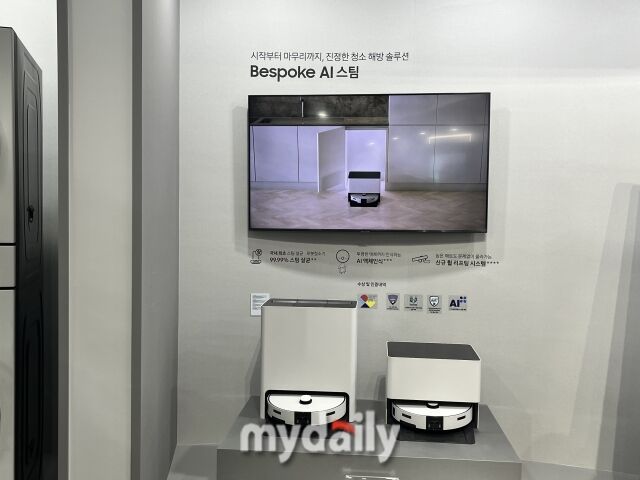 '2025년형 비스포크 AI 스팀'. /심지원 기자