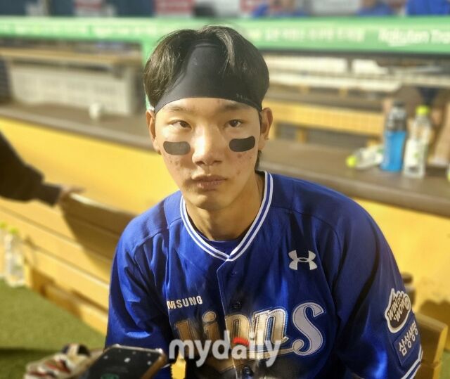 삼성 라이온즈 심재훈./잠실=심혜진 기자