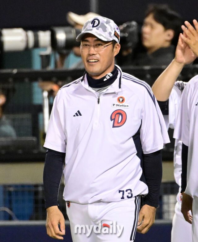 두산 조성환 감독대행./마이데일리