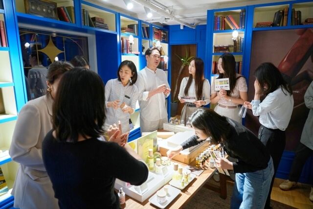 오피덤 프라이빗 고객 초청 행사. /롯데온