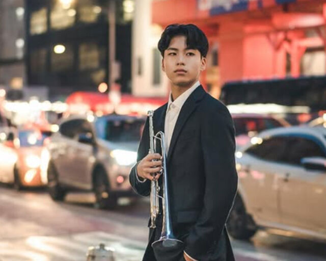 안정환의 아들 안리환은 트럼펫을 전공으로 공부하고 있다. / 안리환 소셜미디어