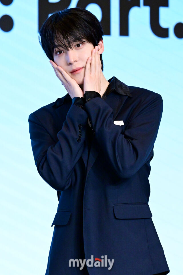 그룹 에이티즈 열두 번째 미니앨범 '골든 아워 : 파트 3' 발매 기념 기자간담회/곽경훈 기자 kphoto@mydaily.co.k