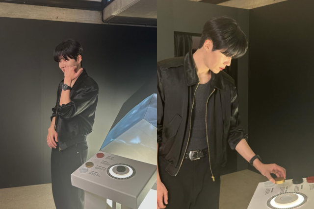 배우 김선호가 세련된 블랙 스타일링을 선보였다. / 김선호 인스타그램 캡처