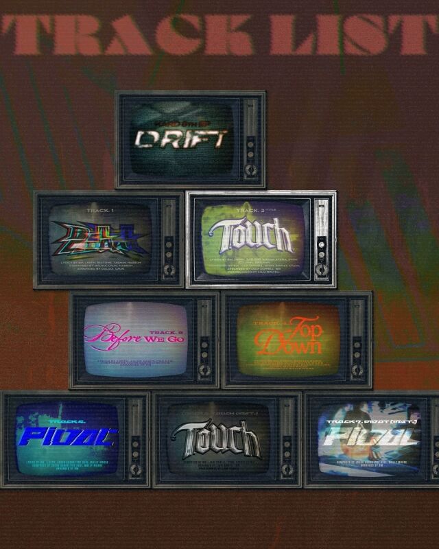 혼성 그룹 카드 미니 8집 '드리프트' 트랙리스트 / DSP미디어