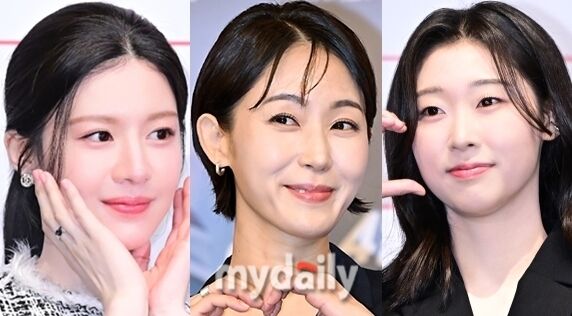 왼쪽부터 배우 고윤정, 손지윤, 한예지 / 마이데일리