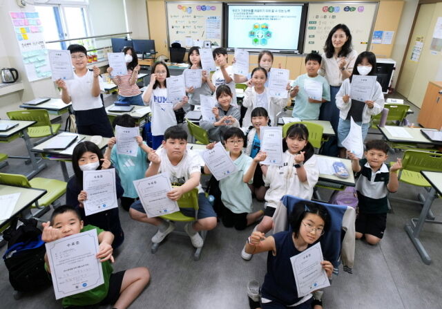 한국P&G, WWF와 초등생에 탄소중립 교육. /한국P&G