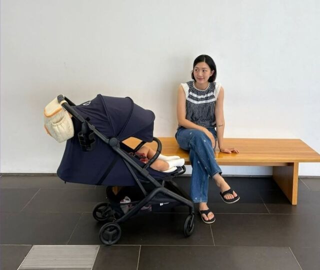 전 쇼트트랙 선수 박승희가 자신의 딸과 함께 찍은 사진을 공유했다./박승희 인스타그램