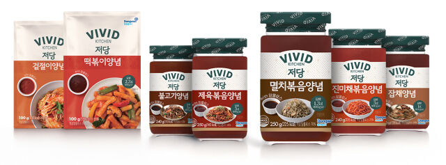 비비드키친 저당 양념 7종. /동원홈푸드