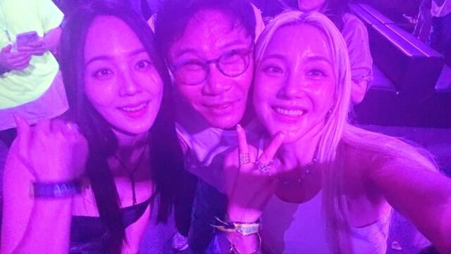 이수만과 S.E.S 멤버 유진, 바다가 훈훈한 재회를 했다. / 바다 인스타그램 캡처