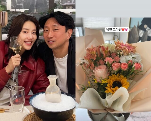 가수 손담비와 남편 이규혁, 손담비가 게재한 사진/손담비 소셜미디어