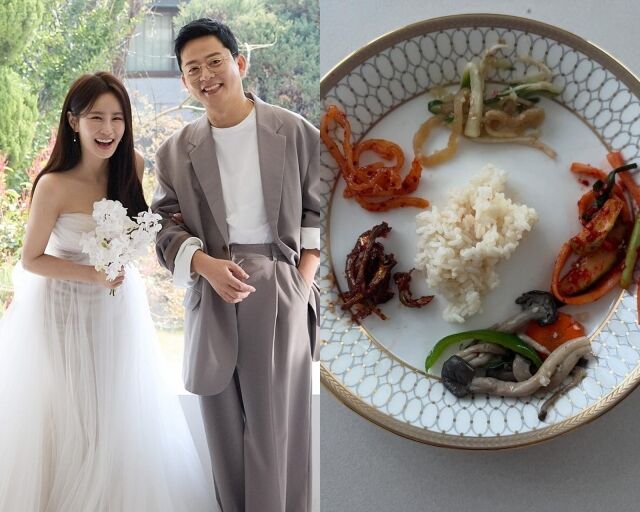 코미디언 김지민과 김준호, 김지민이 게재한 사진/김지민 소셜미디어