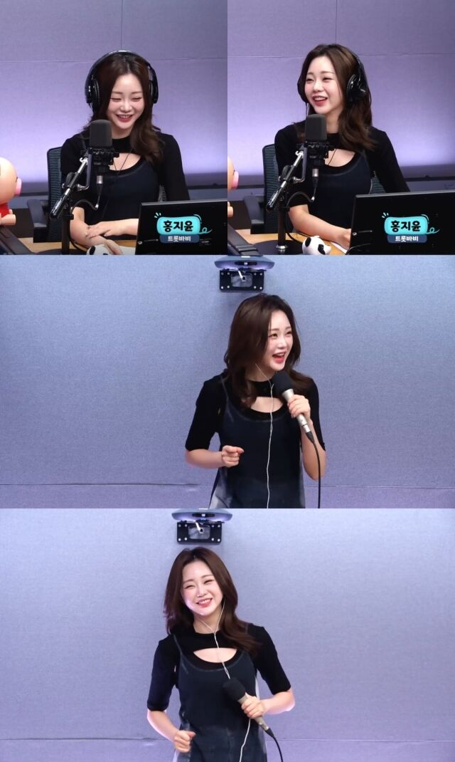 홍지윤 / SBS 러브FM ‘유민상의 배고픈 라디오’ 캡처
