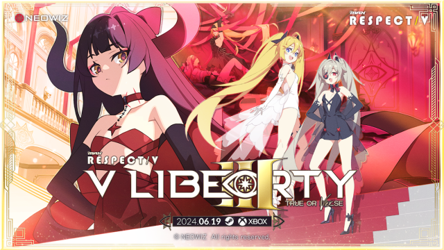 네오위즈가 대표 리듬게임 <디제이맥스 리스펙트V>의 신규 DLC ‘V 리버티3’를 출시했다. /네오위즈