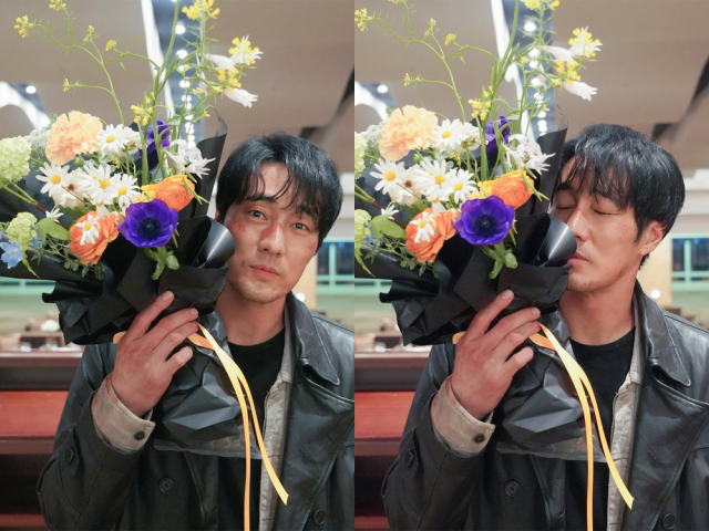 소지섭이 '광장' 1위를 자축한다./소지섭 인스타그램