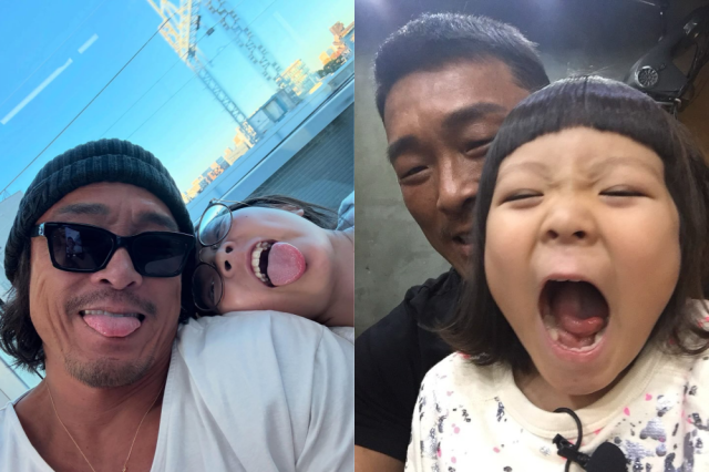 추성훈이 딸과 어릴 적 시절과 똑같은 부녀 케미를 자랑했다. / 추성훈 인스타그램 캡처