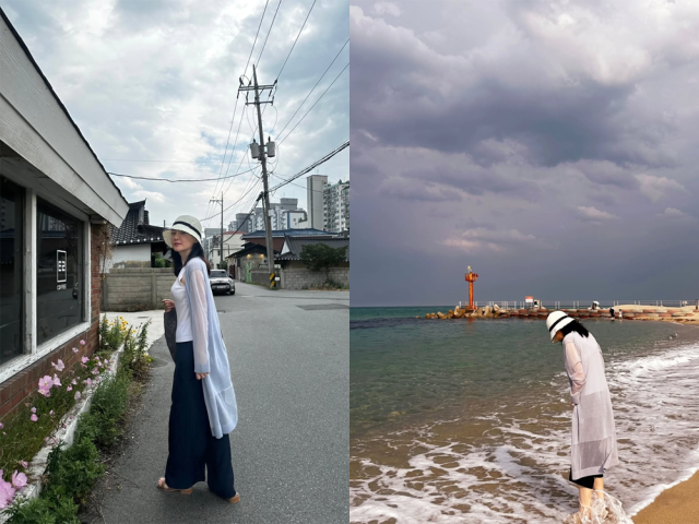 이영애가 강원도에서 휴가를 보내는 중이다./이영애 인스타그램