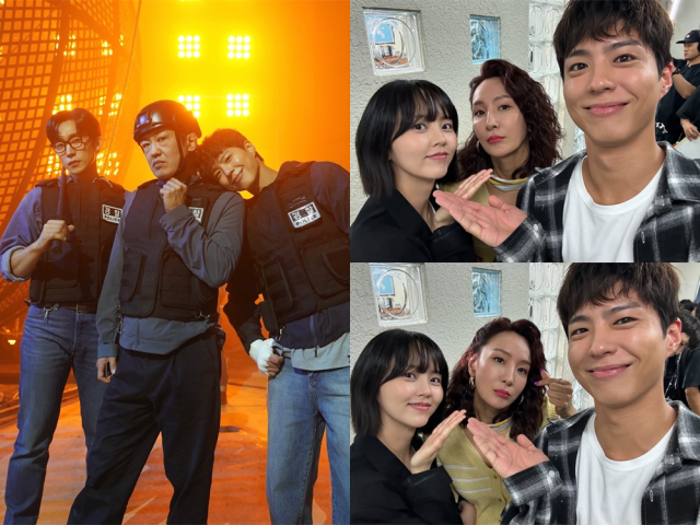 박보검이 '굿보이' 비하인드 사진을 공개했다./박보검 인스타그램