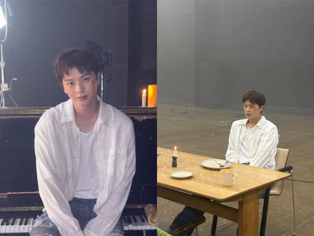 육성재 뮤비 비하인드 사진./육성재 인스타그램