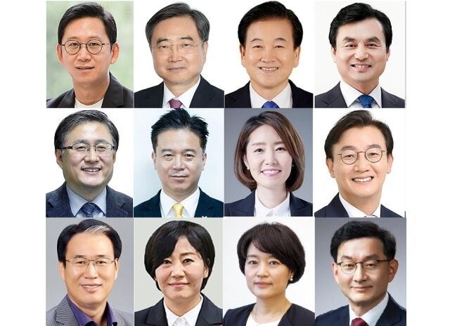 윗줄 왼쪽부터 배경훈 과학기술정보통신부 장관 후보자 (이하 모두 후보자) , 조현 외교부 장관, 정동영 통일부 장관, 권오을 국가보훈부 장관, 송미령 농림축산식품부 장관(유임). 김성환 환경부 장관, 김영훈 고용노동부 장관, 강선우 여성가족부 장관, 전재수 해양수산부 장관, 한성숙 중소벤처기업부 장관, 윤창렬 국무조정실장. /대통령실