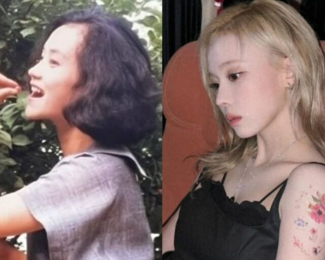 윈터가 자신의 어머니 사진을 공개해 눈길을 끌고 있다. / 윈터 SNS 캡처
