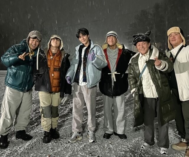 방송인 조세호가 '1박2일' 시즌4 멤버들의 단체 사진을 공개했다. / 조세호 인스타그램 캡처