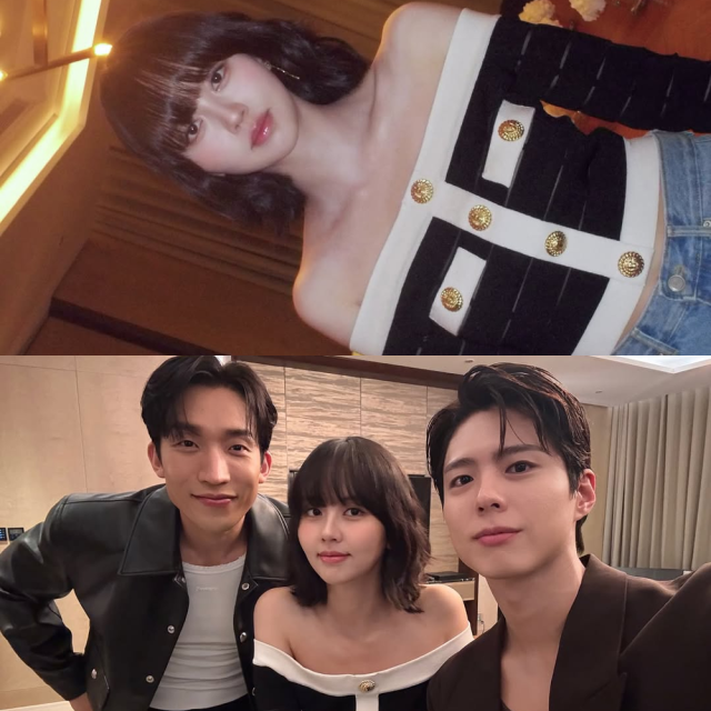 김소현과 박보검, 이상이 사진./김소현 인스타그램