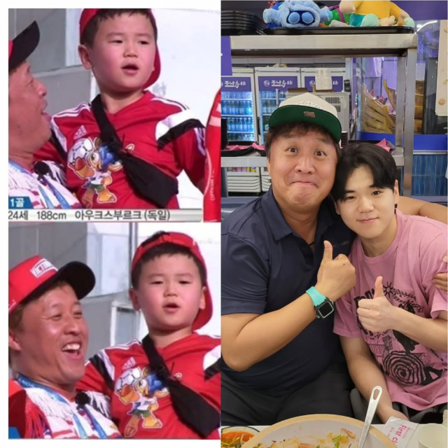 윤후와 정준하 사진./윤민수 인스타그램