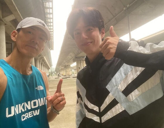 션, 박보검./ 션 SNS