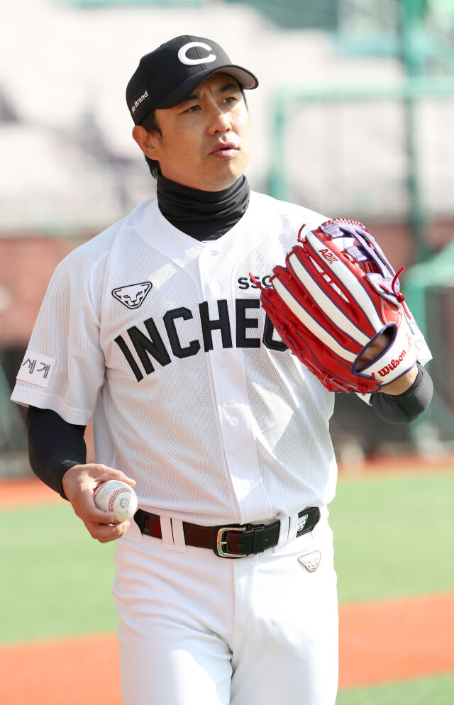 현역 시절 김강민./SSG 랜더스