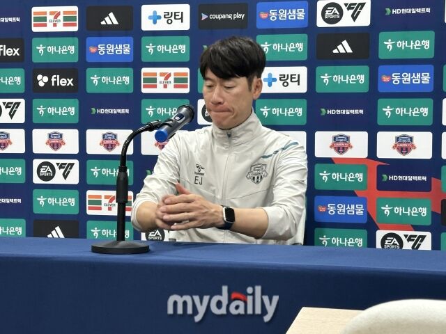 김은중 수원FC 감독./수원종합운동장=노찬혁 기자