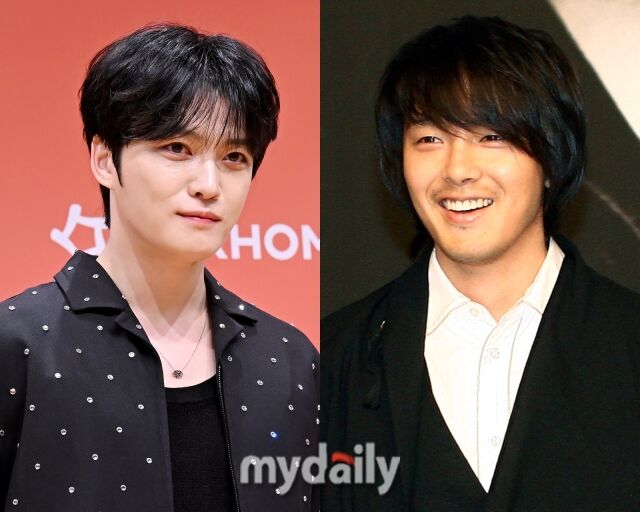 가수 김재중, 배우 故 박용하/마이데일리 DB