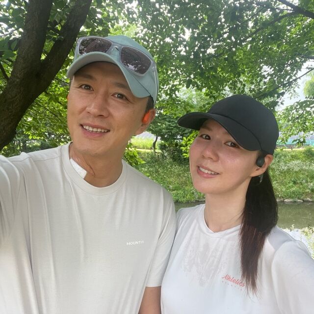 배우 진태현과 박시은 부부/진태현 인스타그램