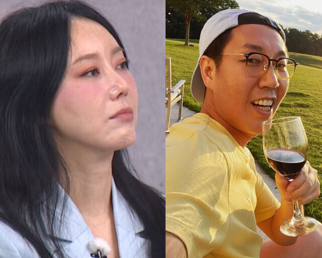 김영철이 '디바'의 지니에게 용기내서 연락했다 말했다. / (왼쪽) 온라인 커뮤니티, (오른쪽) 김영철 소셜미디어 