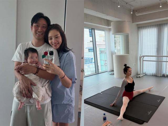 손담비 가족과 손담비./손담비 인스타그램