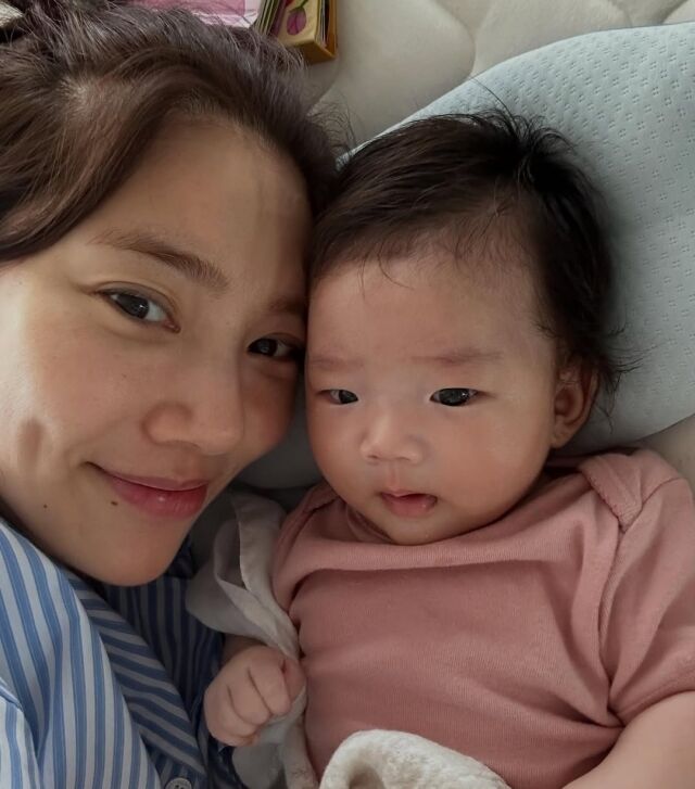손담비와 손담비 딸./손담비 인스타그램