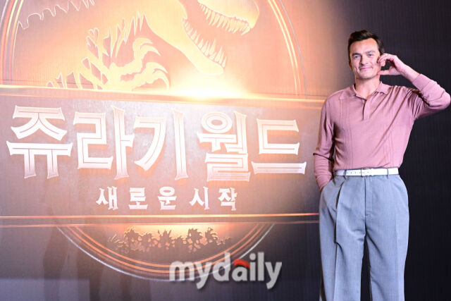 영화 '쥬라기 월드: 새로운 시작' 내한 기자간담회/곽경훈 기자 kphoto@mydaily.co.kr