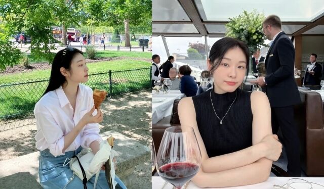 전 피겨스케이팅 국가대표 김연아의 파리 일상 / 김연아 인스타그램