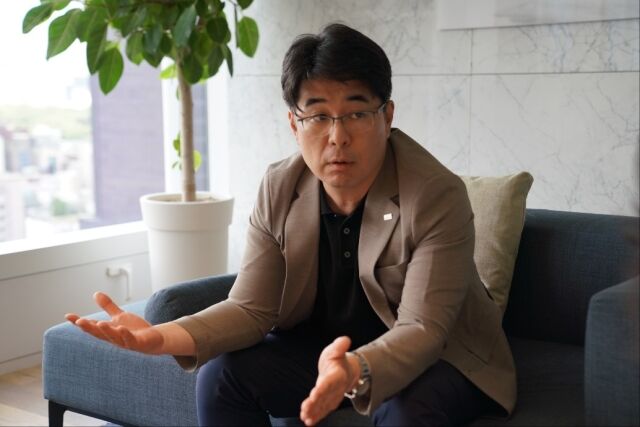 박희찬 미래에셋증권 리서센터장이 마이데일리와 인터뷰하고 있다./미래에셋증권