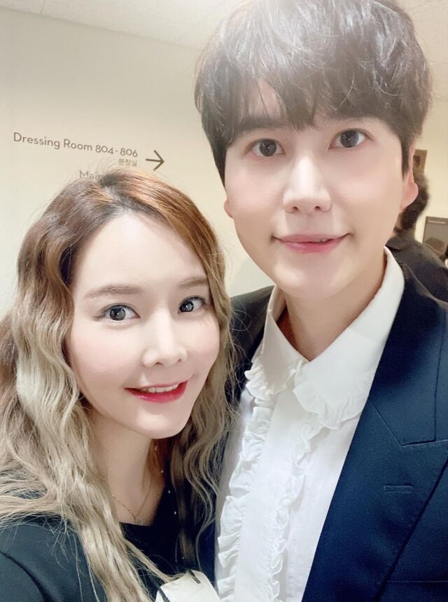 바이올리니스트 조아라 씨와 그룹 슈퍼주니어 규현/조아라 인스타그램