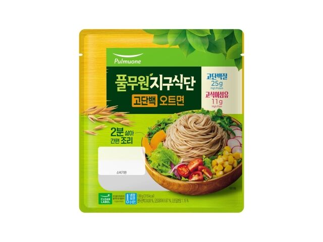 풀무원, 귀리로 만든 ‘고단백 오트면’ 출시. /풀무원