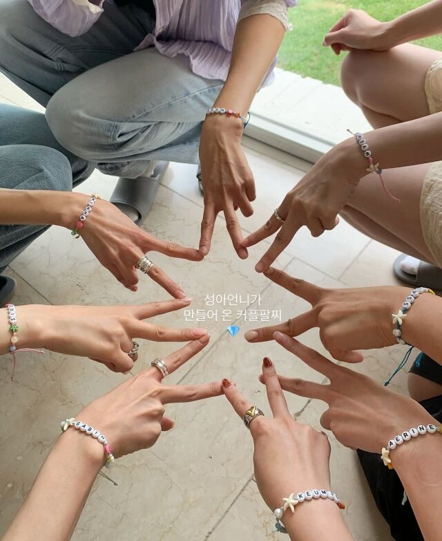 그룹 나인뮤지스가 데뷔 15주년을 기념해서 한자리에 모였다. / 금조 인스타그램 캡처
