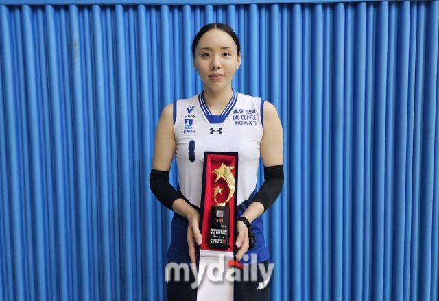 현대건설 이예림./단양=심혜진 기자