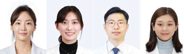 왼쪽부터 박귀영·홍지연·석준·한혜성 교수. /중앙대병원