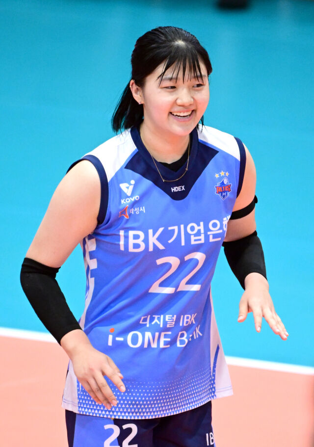 IBK기업은행 아웃사이드 히터 전수민./KOVO